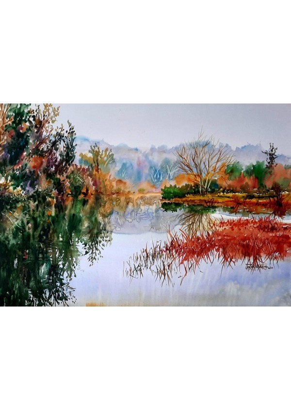 Reflejos de otoño en Arique