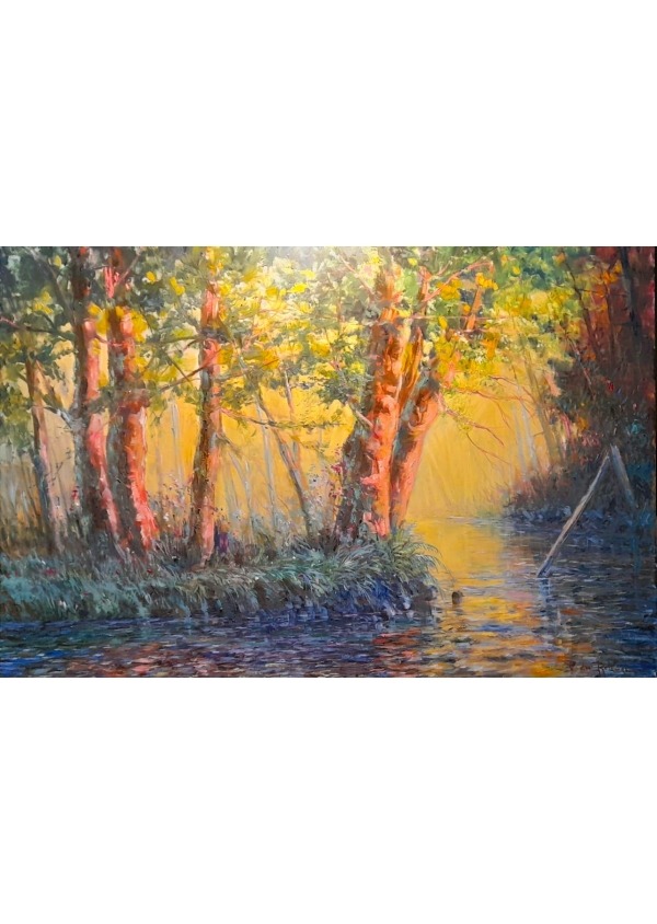 Arrayanes en el Río Claro